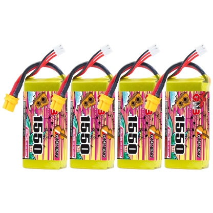 GAONENG GNB 2S 7.4V 1550mAh 140C XT60 LiPo Battery
