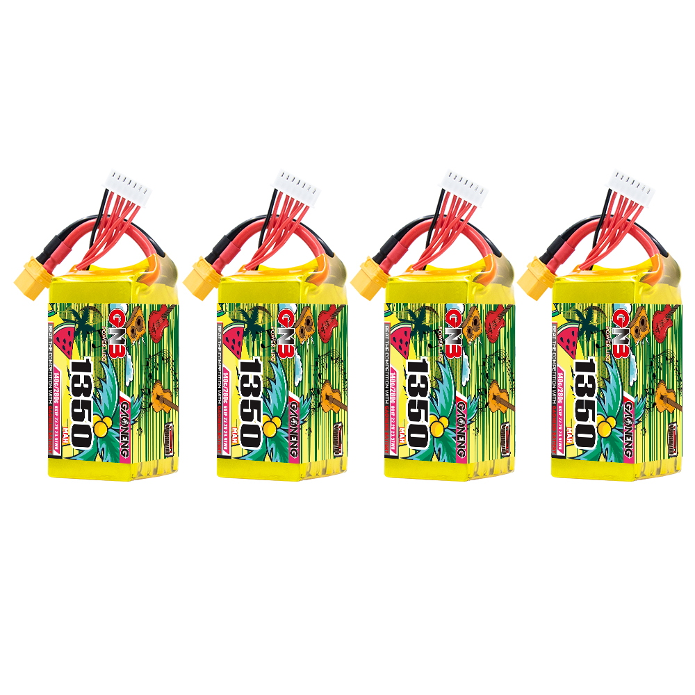 GAONENG GNB 6S 22.2V 1350mAh 140C XT60 LiPo Battery