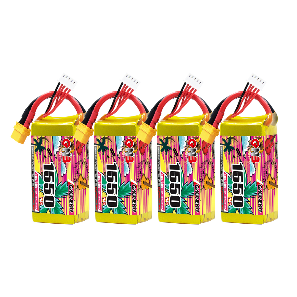 GAONENG GNB 4S 14.8V 1550mAh 140C XT60 LiPo Battery
