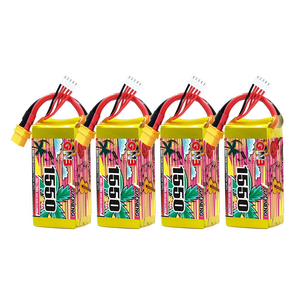 GAONENG GNB 4S 14.8V 1550mAh 140C XT60 LiPo Battery