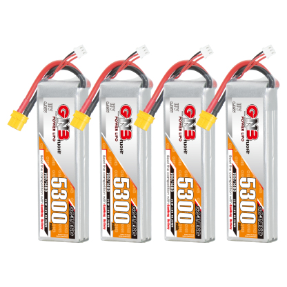 GAONENG GNB HV 2S 7.6V 5300mAh 70C LiPo Battery XT60