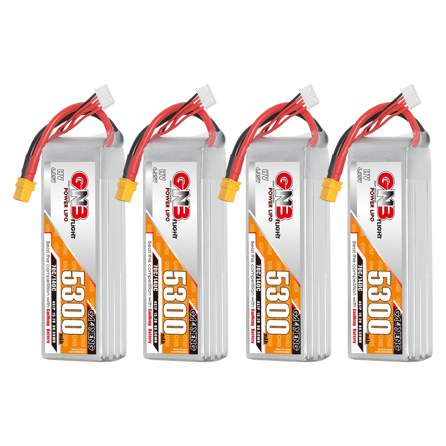 GAONENG GNB HV 4S 15.2V 5300mAh 70C LiPo Battery XT60