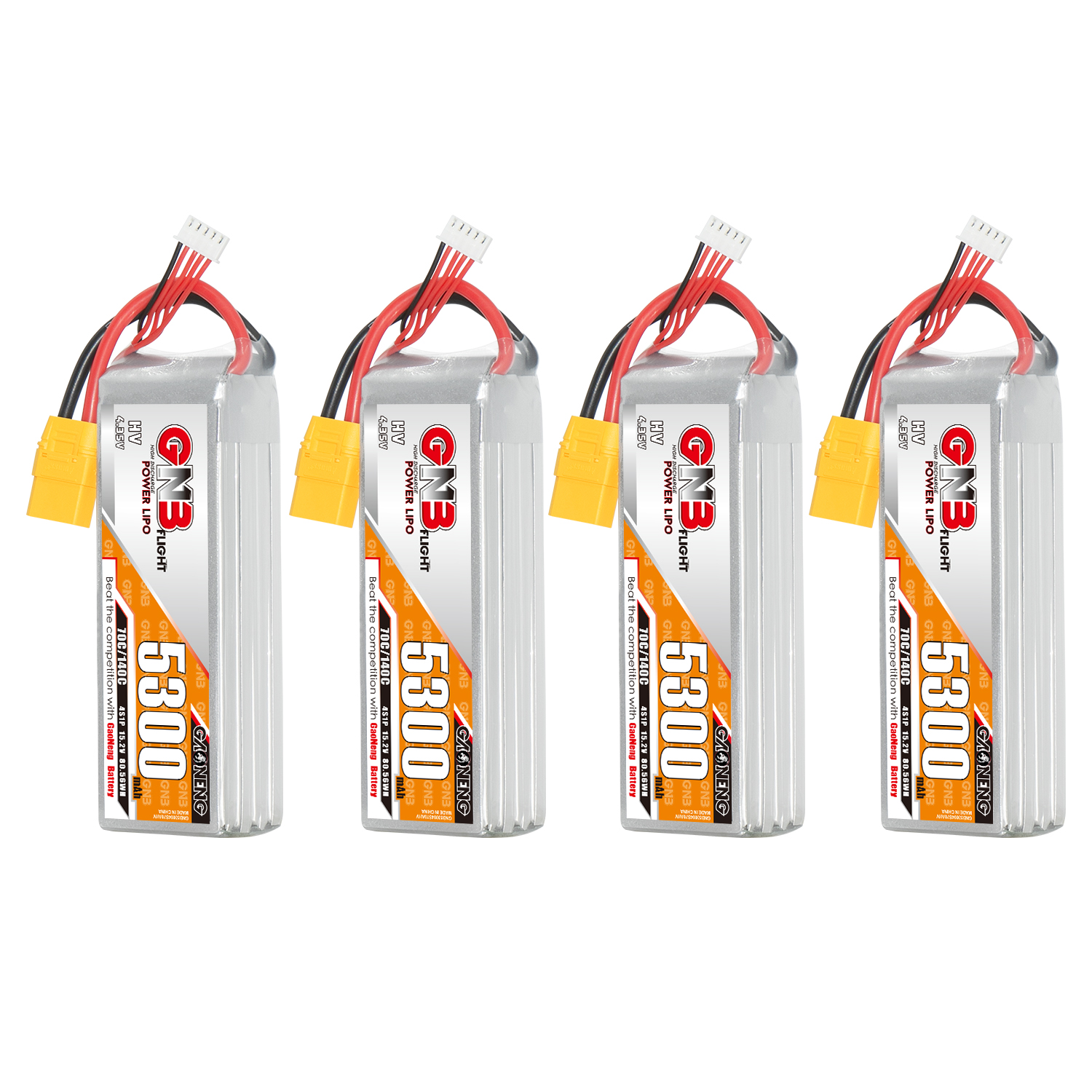 GAONENG GNB HV 4S 15.2V 5300mAh 70C LiPo Battery XT90