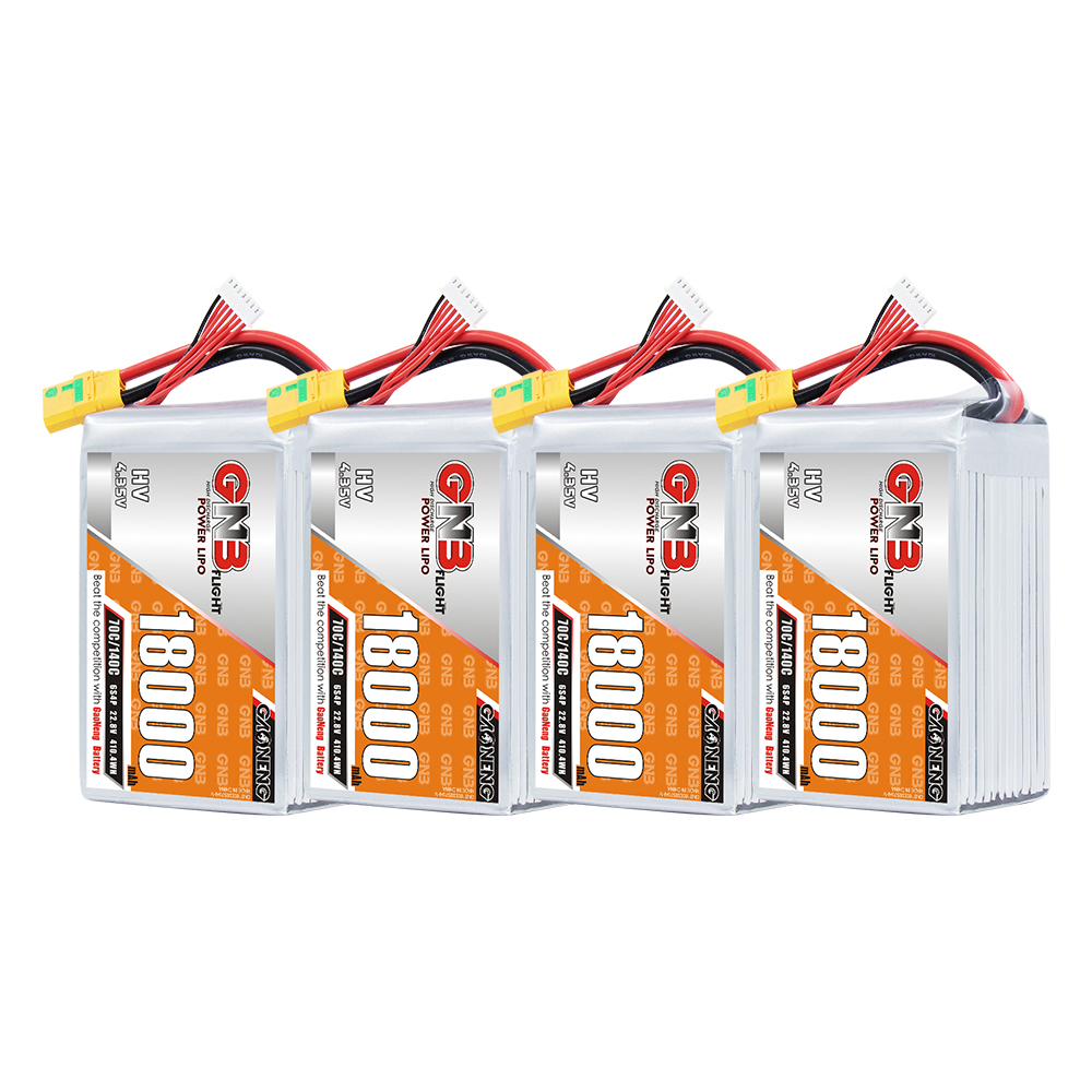 GAONENG GNB 6S 22.8V HV 18000mAh 70C RC LiPo Battery XT90S