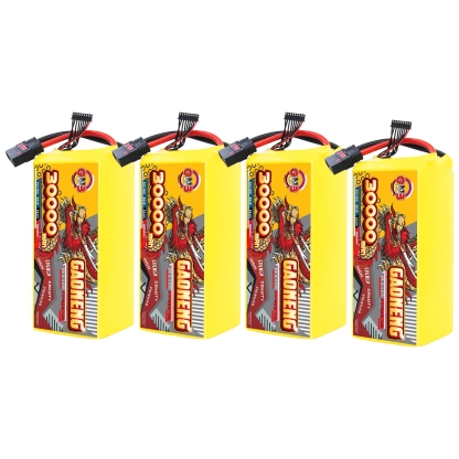 GAONENG GNB 30000mah 8S 29.6V 5C QS8 Semi Solid State Li-ion Battery 310WH/kg