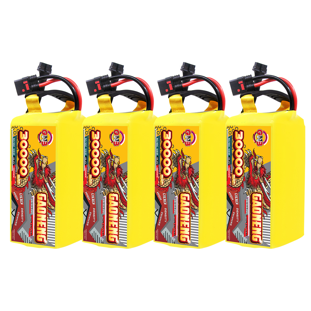 GAONENG GNB 30000mah 12S 44.4V 5C QS8 Semi Solid State Li-ion Battery 310WH/kg