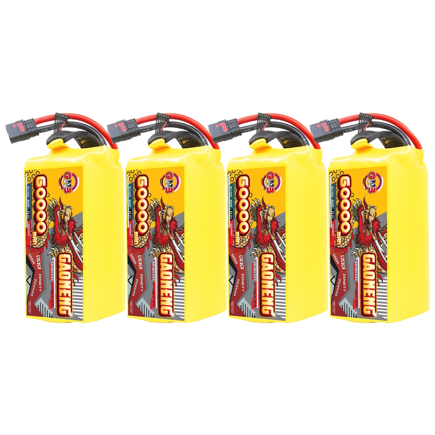 GAONENG GNB 60000mah 6S 22.2V 5C QS8 Semi Solid State Li-ion Battery 310WH/kg
