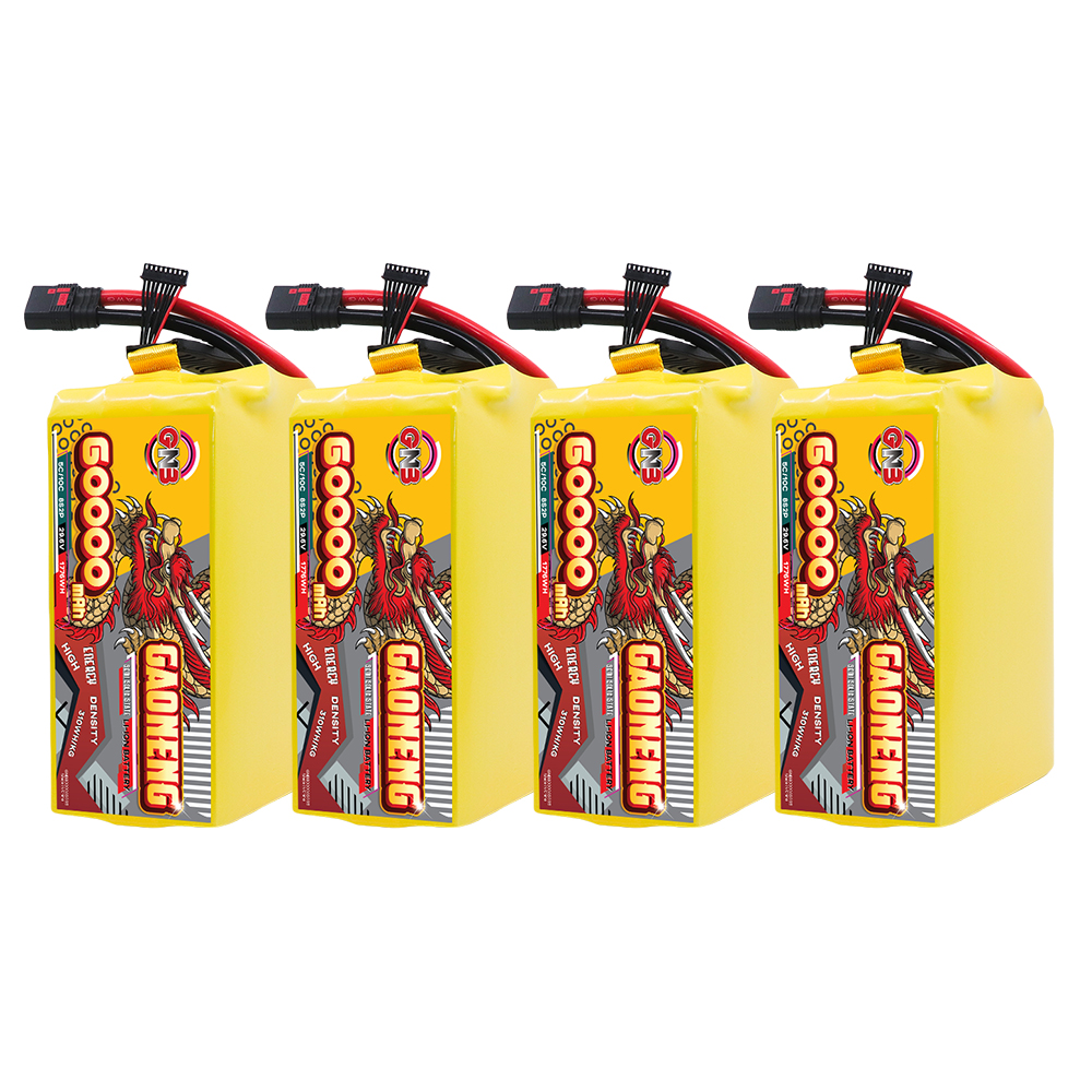 GAONENG GNB 60000mah 8S 29.6V 5C QS8 Semi Solid State Li-ion Battery 310WH/kg