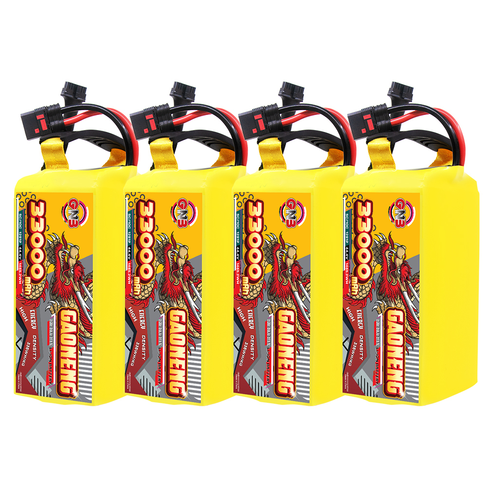 GAONENG GNB 33000mah 12S 44.4V 5C QS8 Semi Solid State Li-ion Battery 335WH/kg