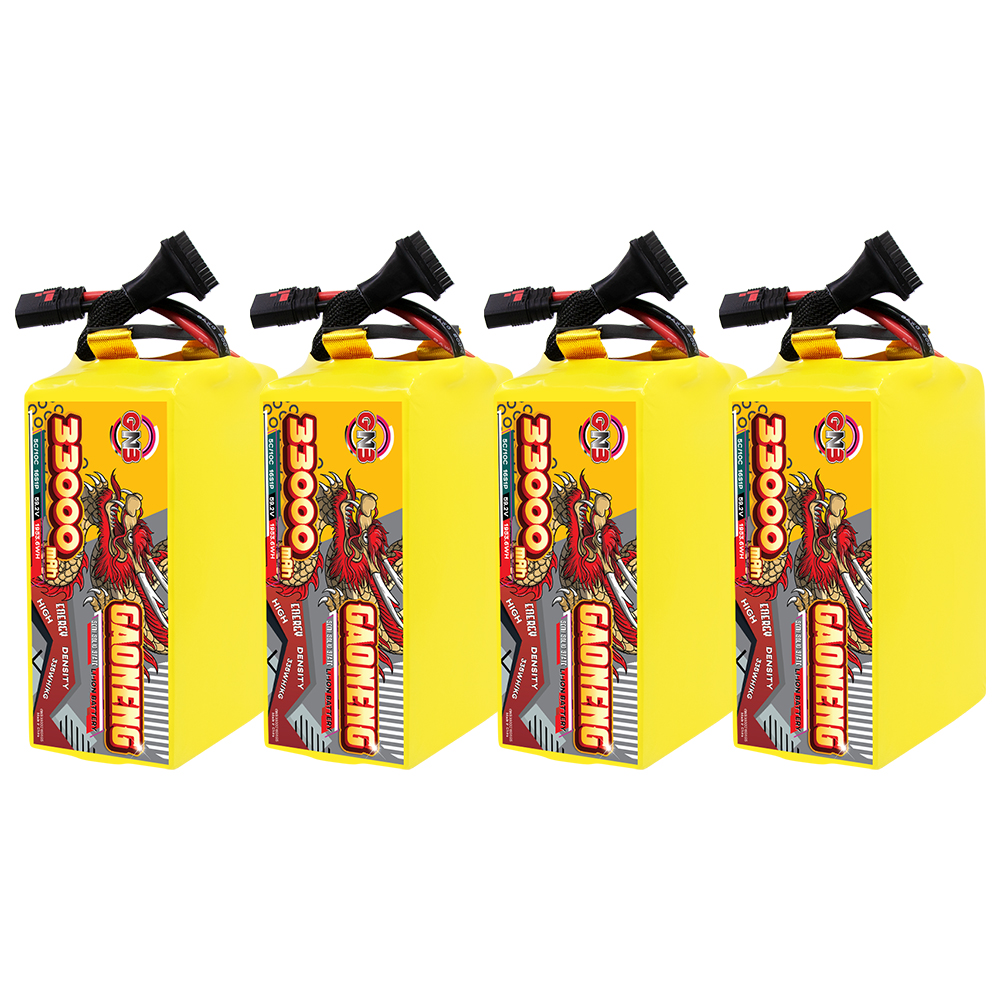 GAONENG GNB 33000mah 16S 59.2V 5C QS8 Semi Solid State Li-ion Battery 335WH/kg