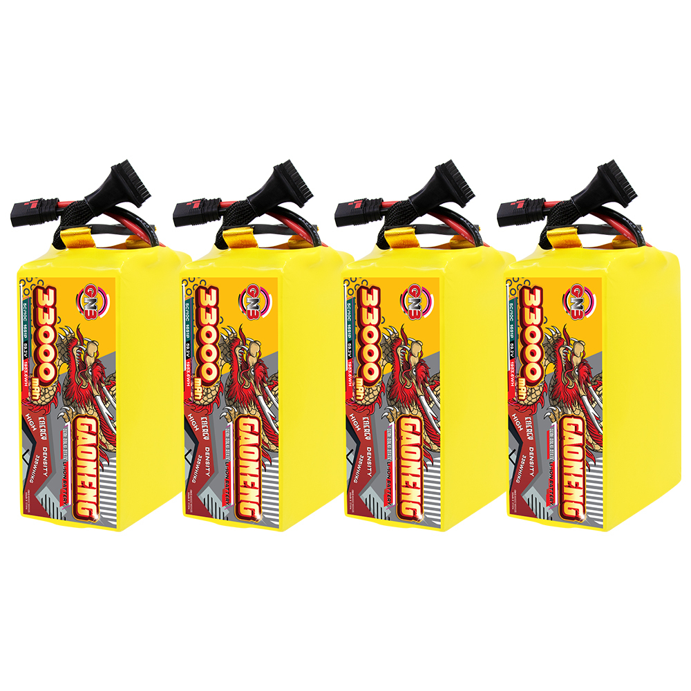 GAONENG GNB 33000mah 16S 59.2V 5C QS8 Semi Solid State Li-ion Battery 335WH/kg