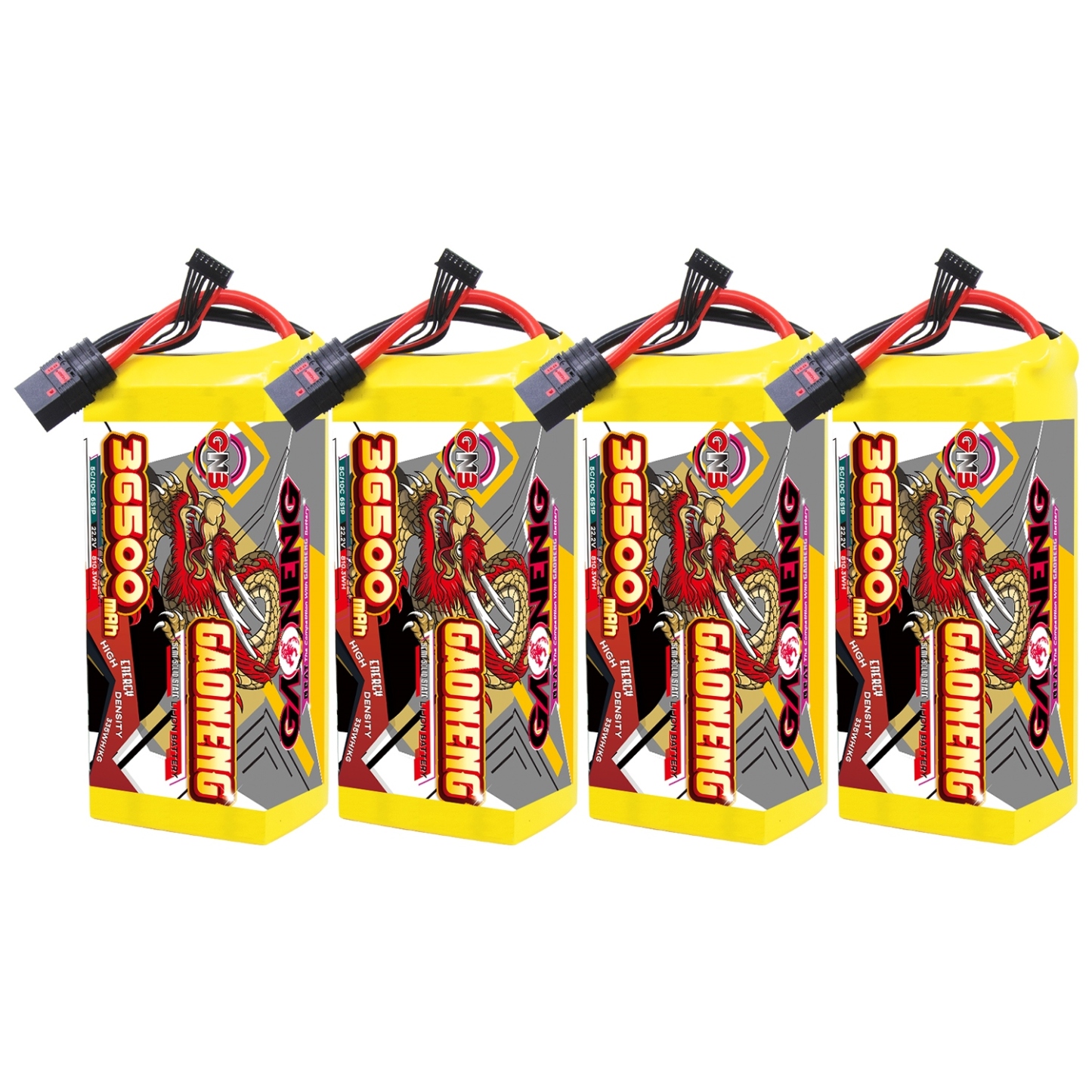 GAONENG GNB 36500mah 6S 22.2V 5C QS8 Semi Solid State Li-ion Battery 335WH/kg