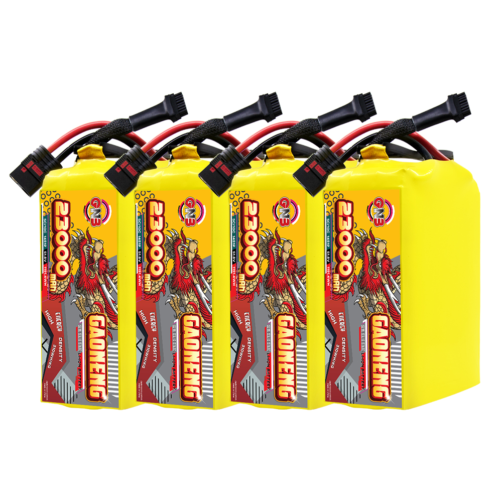 GAONENG GNB 23000mah 14S 51.8V 5C QS8 Semi Solid State Li-ion Battery 310WH/kg