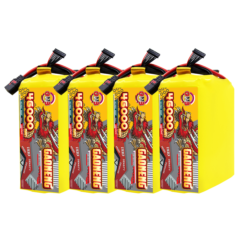 GAONENG GNB 46000mah8S 29.6V 5C QS8 Semi Solid State Li-ion Battery 310WH/kg