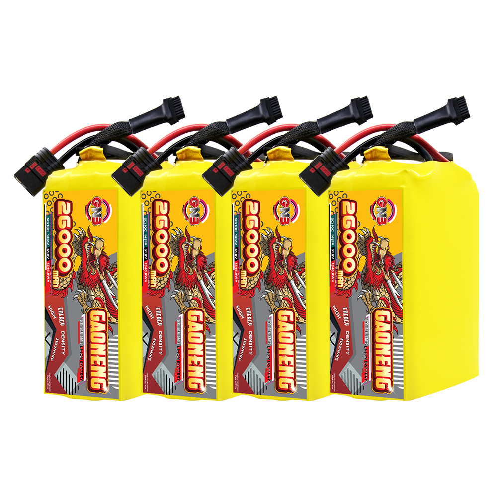 GAONENG GNB 26000mah 14S 51.8V 5C QS8 Semi Solid State Li-ion Battery 310WH/kg