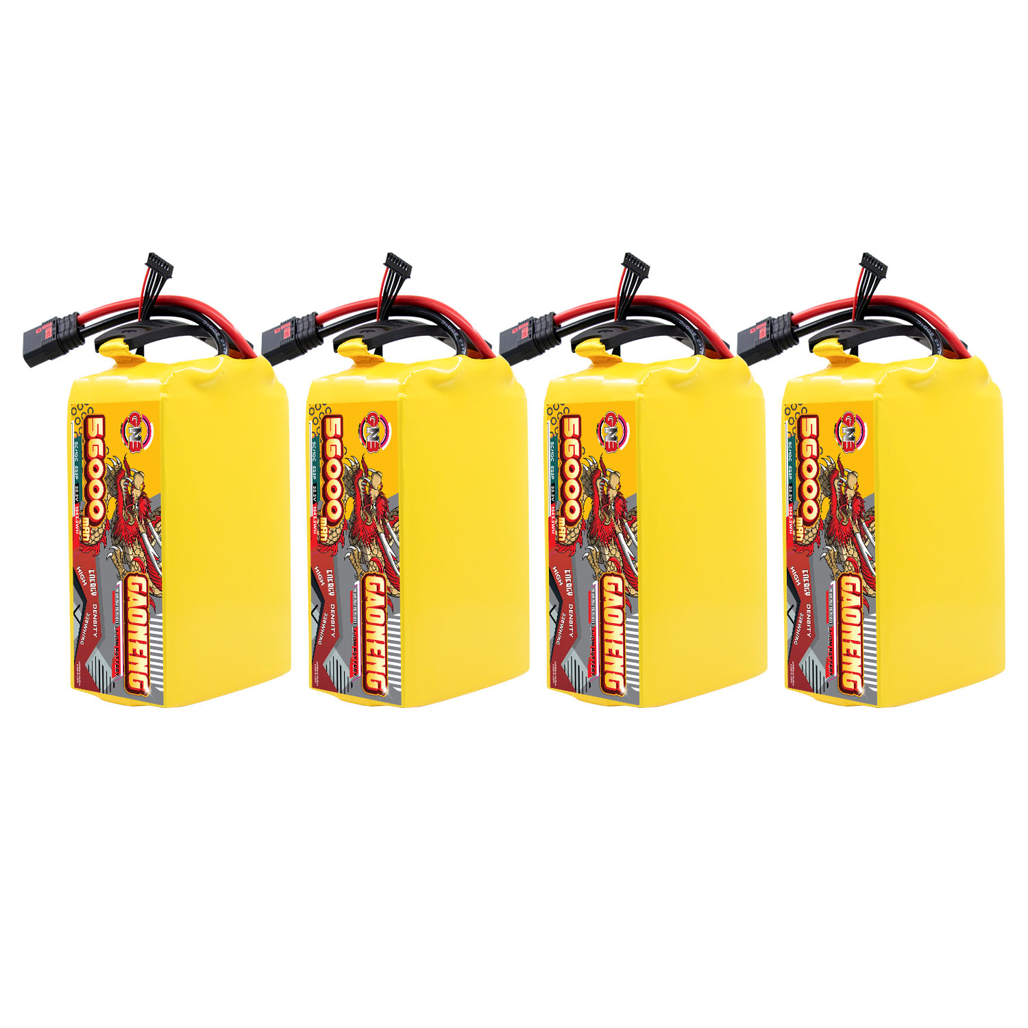 GAONENG GNB 56000mah 6S 22.2V 5C QS8 Semi Solid State Li-ion Battery 310WH/kg