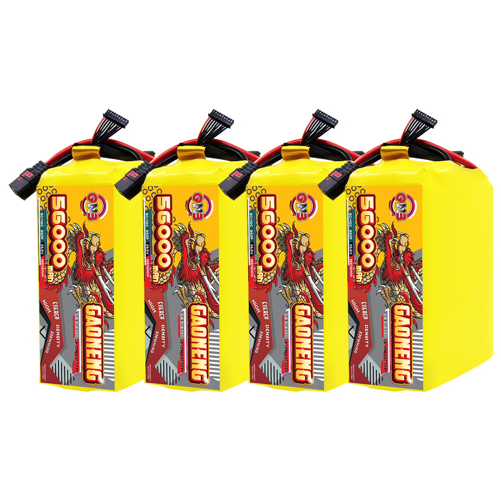 GAONENG GNB 56000mah 8S 29.6V 5C QS8 Semi Solid State Li-ion Battery 335WH/kg