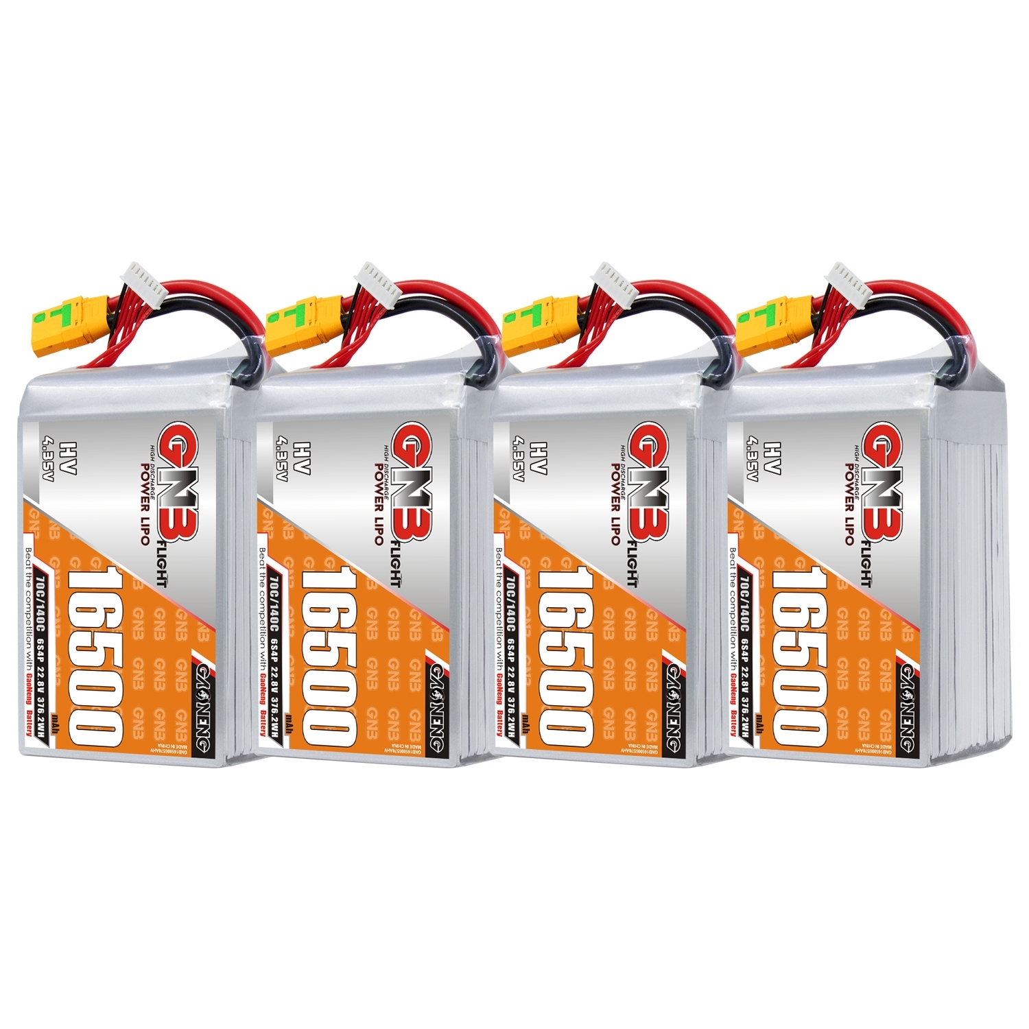 GAONENG GNB 6S 22.8V HV 16500mah 70C RC LiPo Battery XT90S