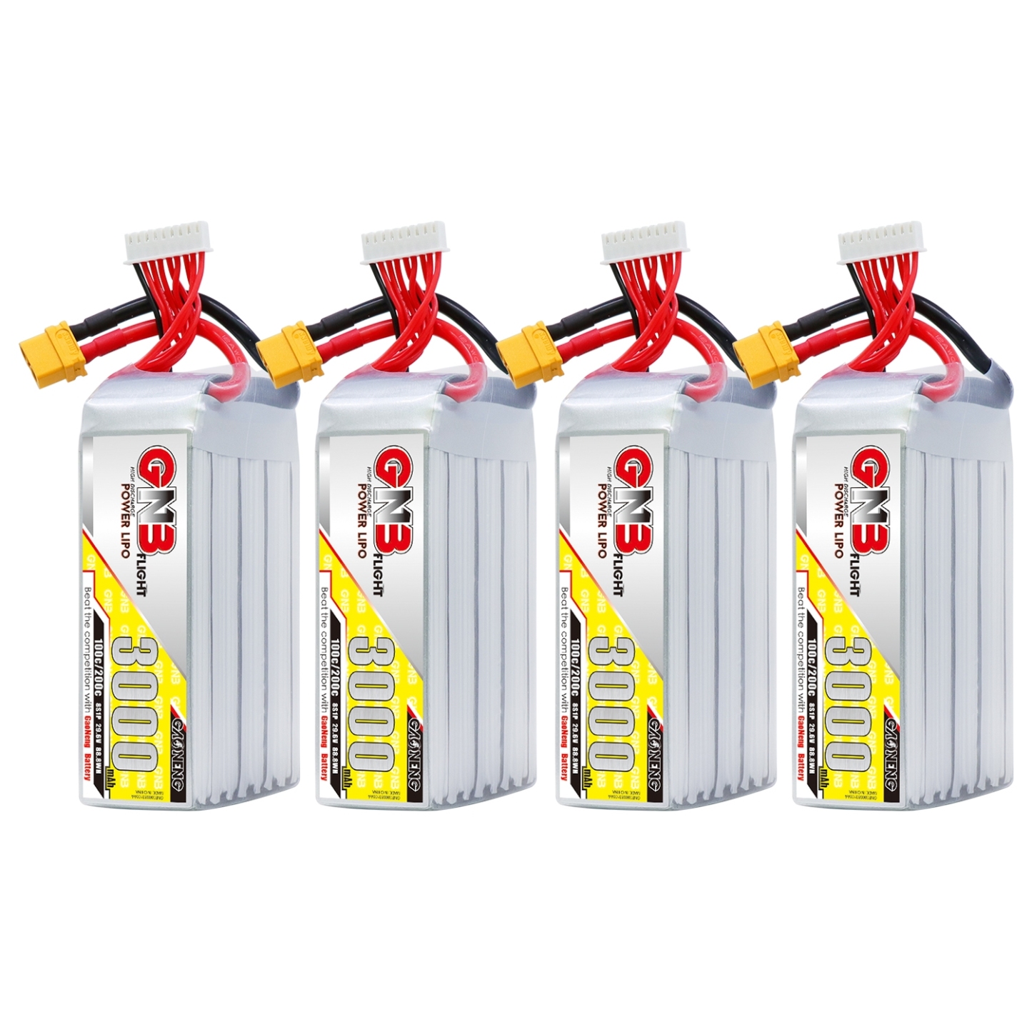 GAONENG GNB 8S 29.6V 3000mAh 100C LiPo Battery XT60