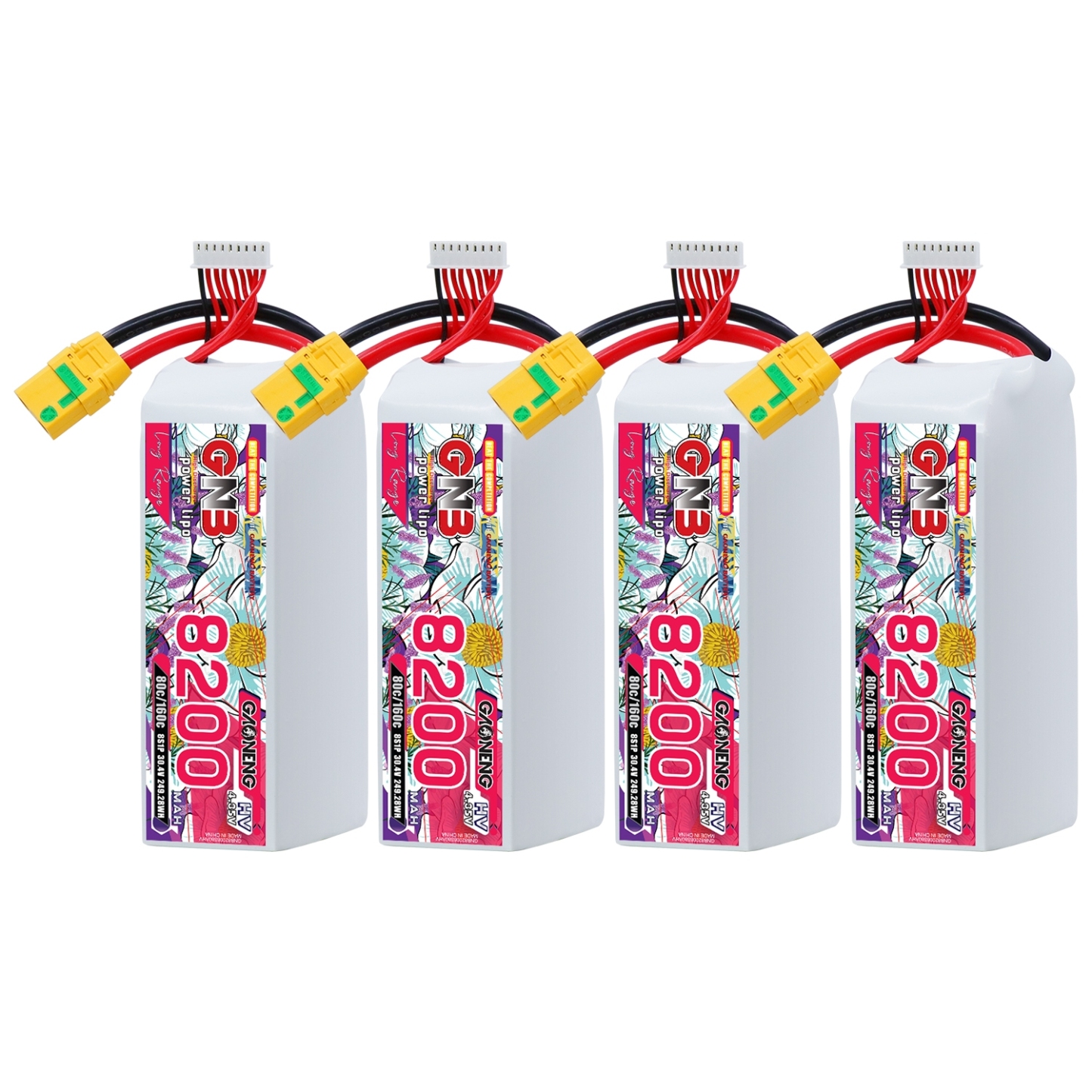 GAONENG GNB HV 8S 30.4V 8200mAh 80C XT90S LiPo Battery