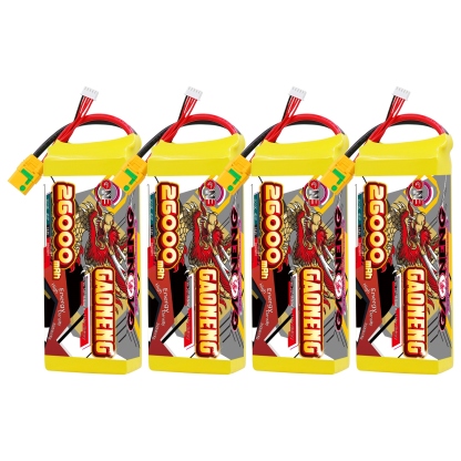 GAONENG GNB 26000mah 4S 14.8V 5C XT90S Semi Solid State Li-ion Battery 350WH/kg