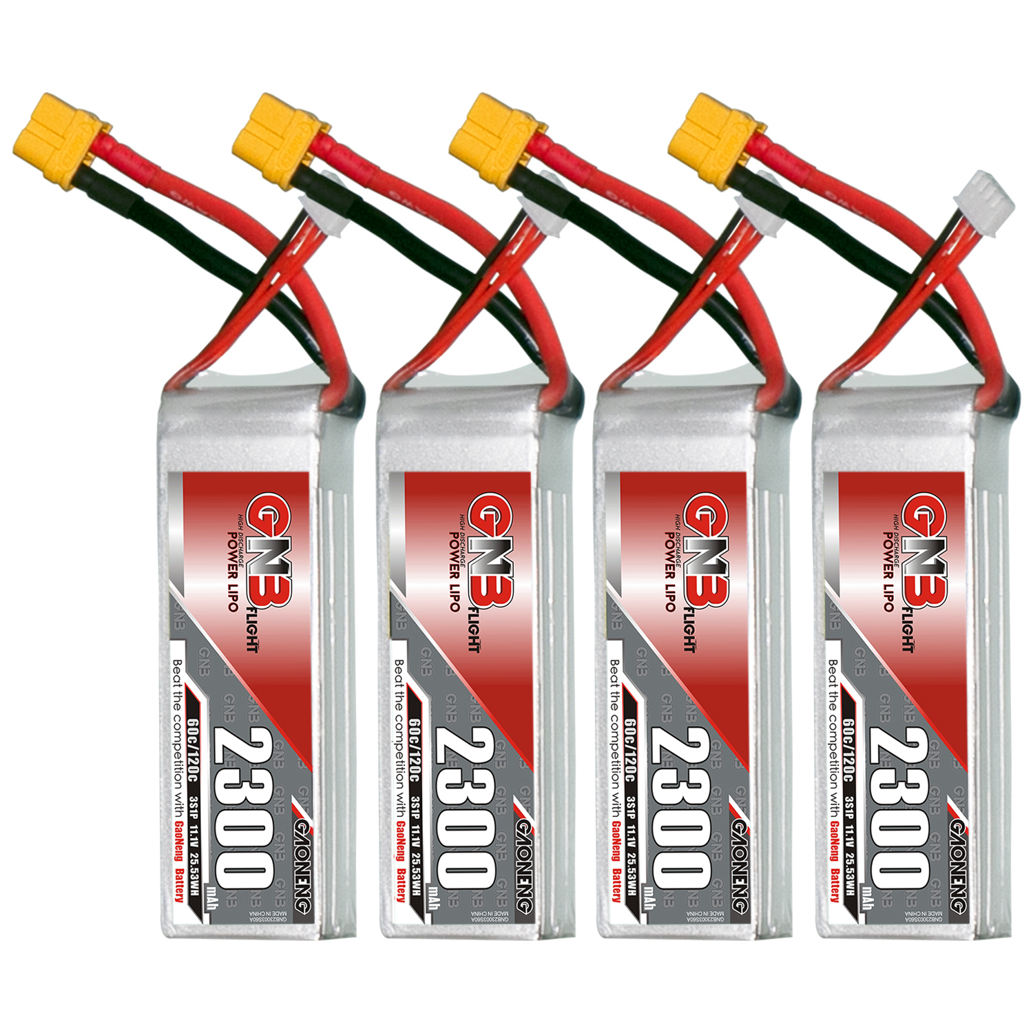 GAONENG GNB 3S 11.1V 2300mAh 60C XT60 LiPo Battery