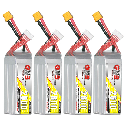 GAONENG GNB 6S 22.2V 2600mAh 100C XT60 LiPo Battery