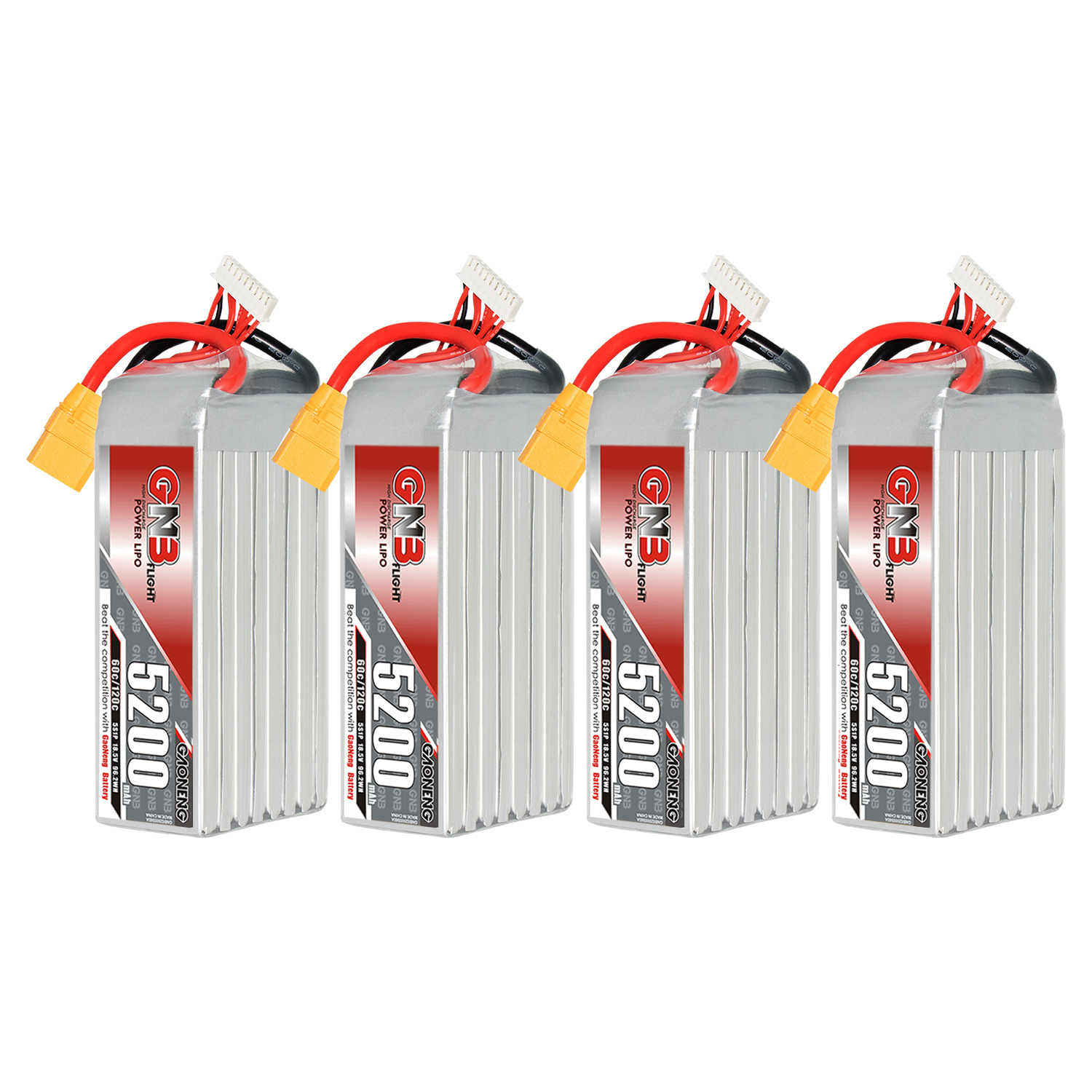 GAONENG GNB 5S 18.5V 5200mAh 60C LiPo Battery XT90