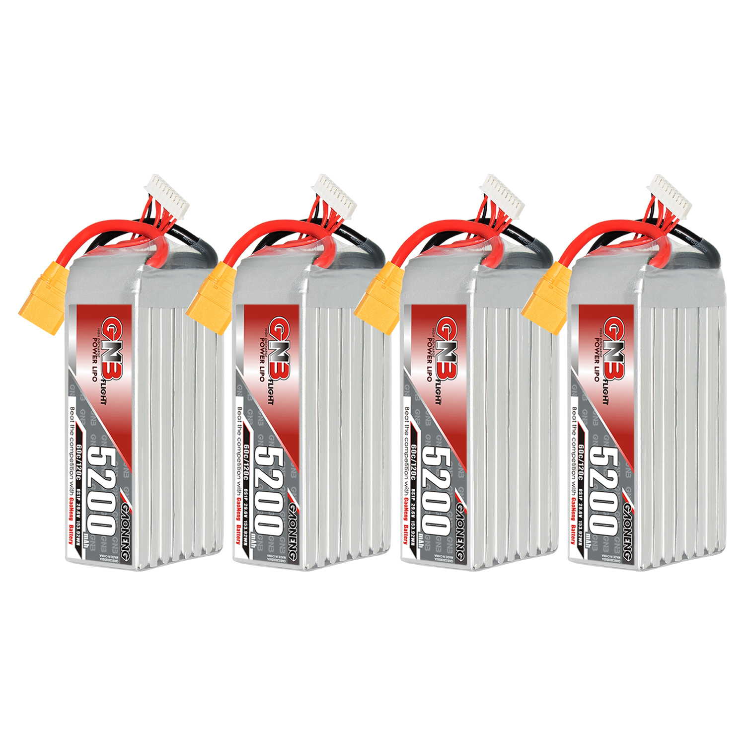 GAONENG GNB 8S 29.6V 5200mAh 60C LiPo Battery XT90