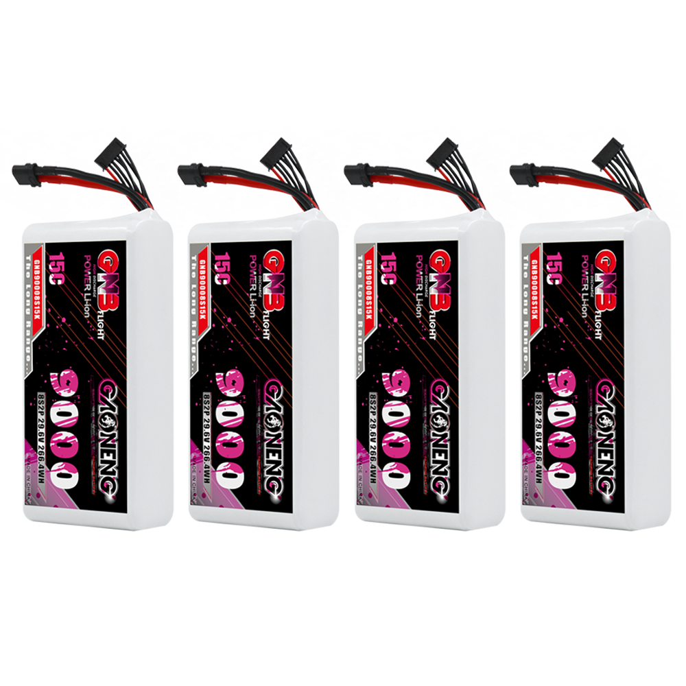 GAONENG GNB 8S2P 22.2V 9000mah 15C XT60 Li-ion Battery