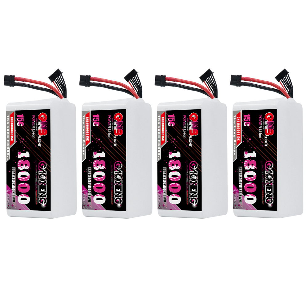 GAONENG GNB 8S4P 29.6V 18000mAh 15C XT60 Li-ion Battery 