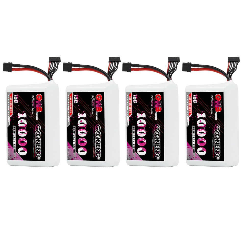 GAONENG GNB 6S2P 22.2V 10000mAh 15C XT60 Li-ion Battery