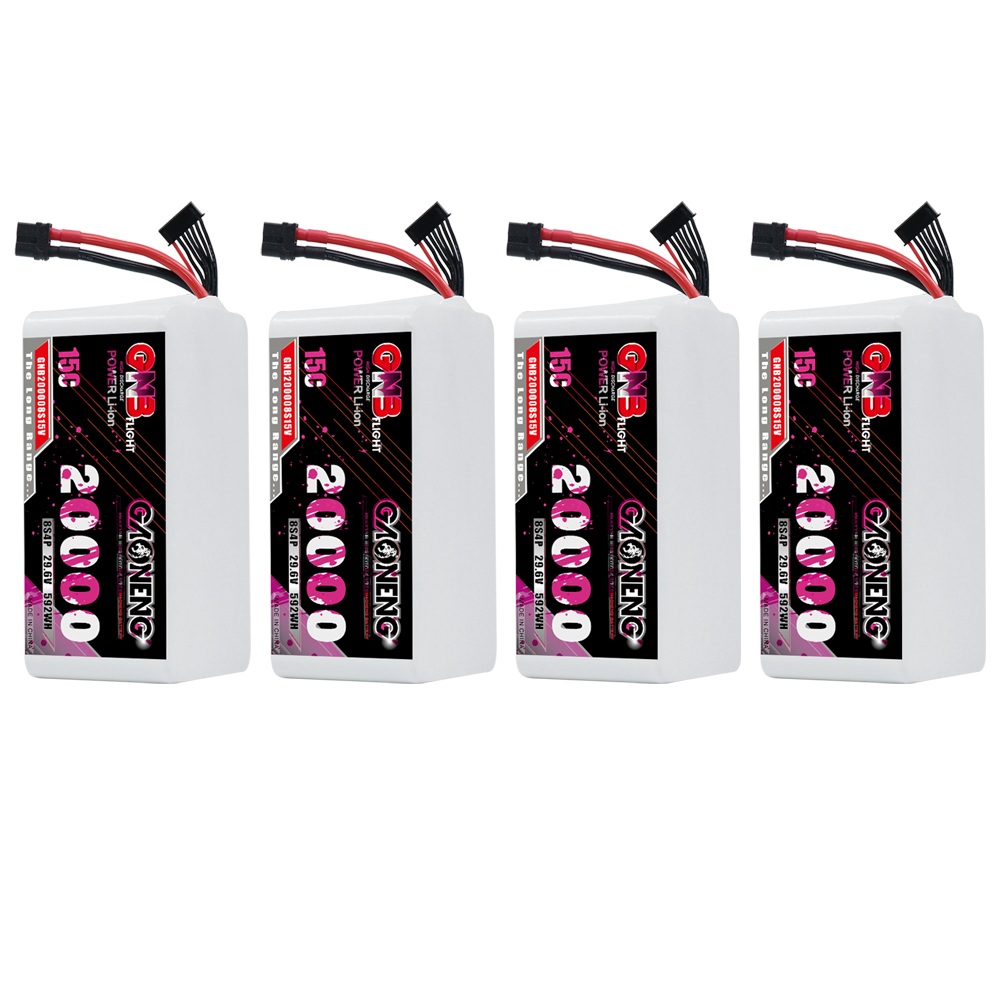 GAONENG GNB 8S4P 29.6V 20000mAh 15C XT60 Li-ion Battery 