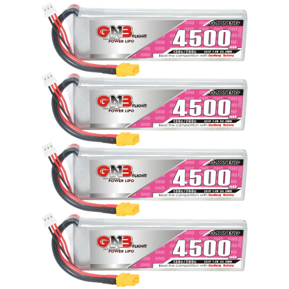 GAONENG GNB 2S 7.4V 4500mAh 130C LiPo Battery XT60