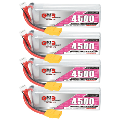 GAONENG GNB 4S 14.8V 4500mAh 130C LiPo Battery XT90