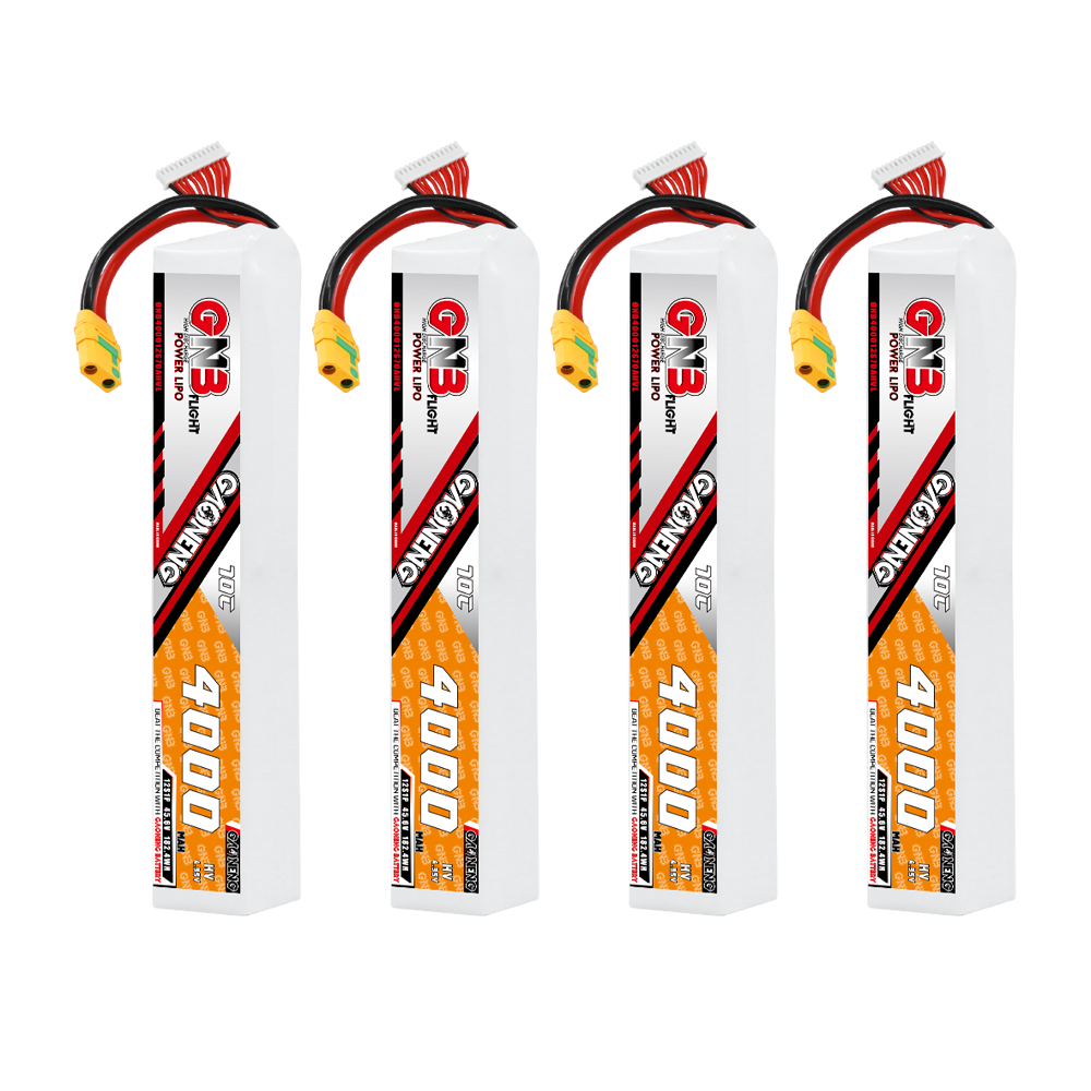 GAONENG GNB 12S 45.6V HV 4000mAh 70C LiPo Battery XT90S