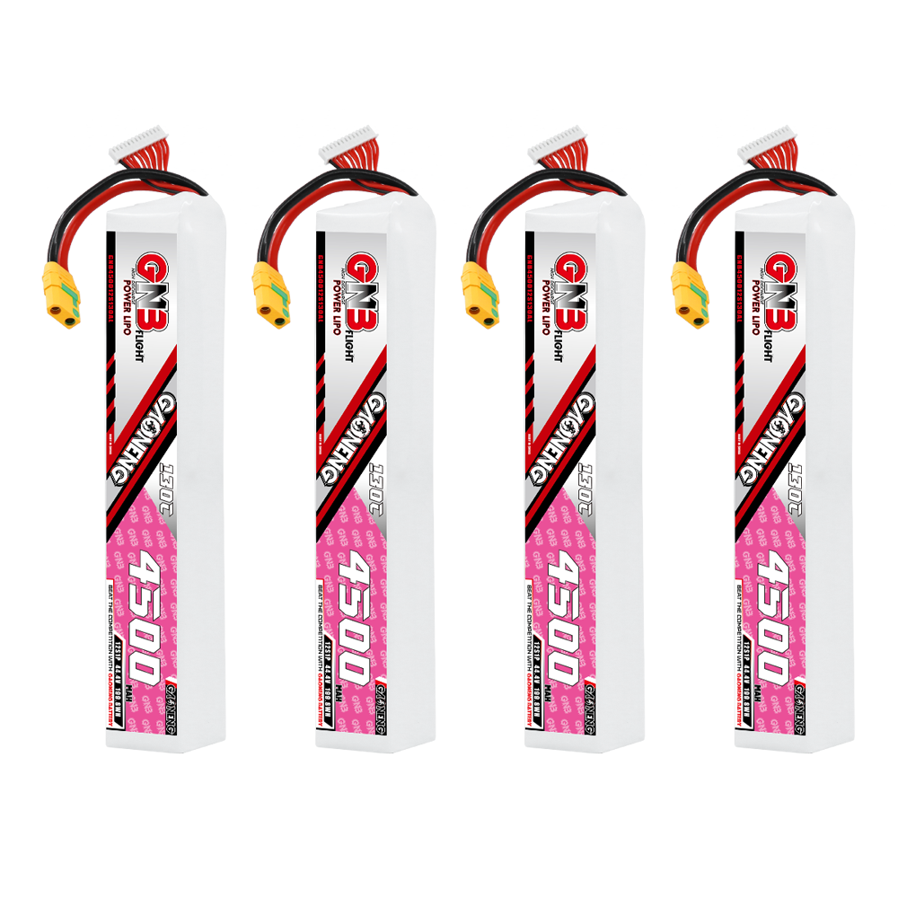 GAONENG GNB 12S 44.4V 4500mAh 130C LiPo Battery XT90S