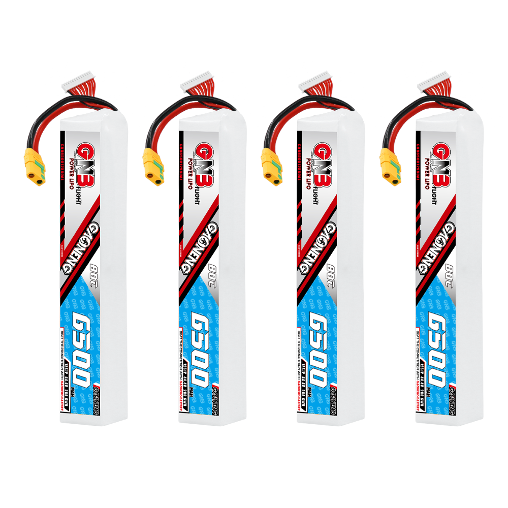 GAONENG GNB 12S 44.4V 6500mAh 80C LiPo Battery XT90S