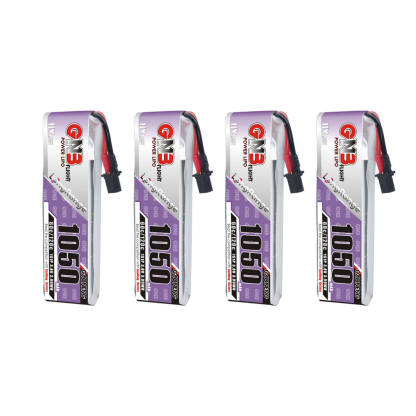 GAONENG GNB LiHV 1S 3.8V 1050mAh 60C A30 Cabled LiPo Battery Long Range