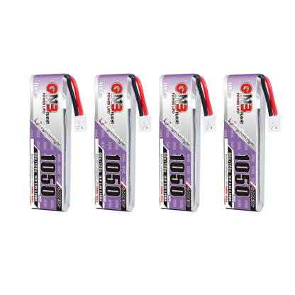 GAONENG GNB LiHV 1S 3.8V 1050mAh 60C PH2.0 Cabled LiPo Battery Long Range