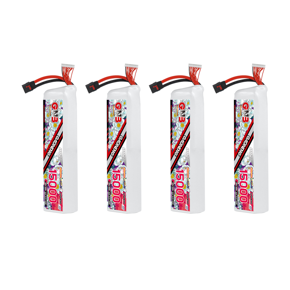 GAONENG GNB  14S1P 53.2V HV 15000mAh 80C RC LiPo Battery QS8