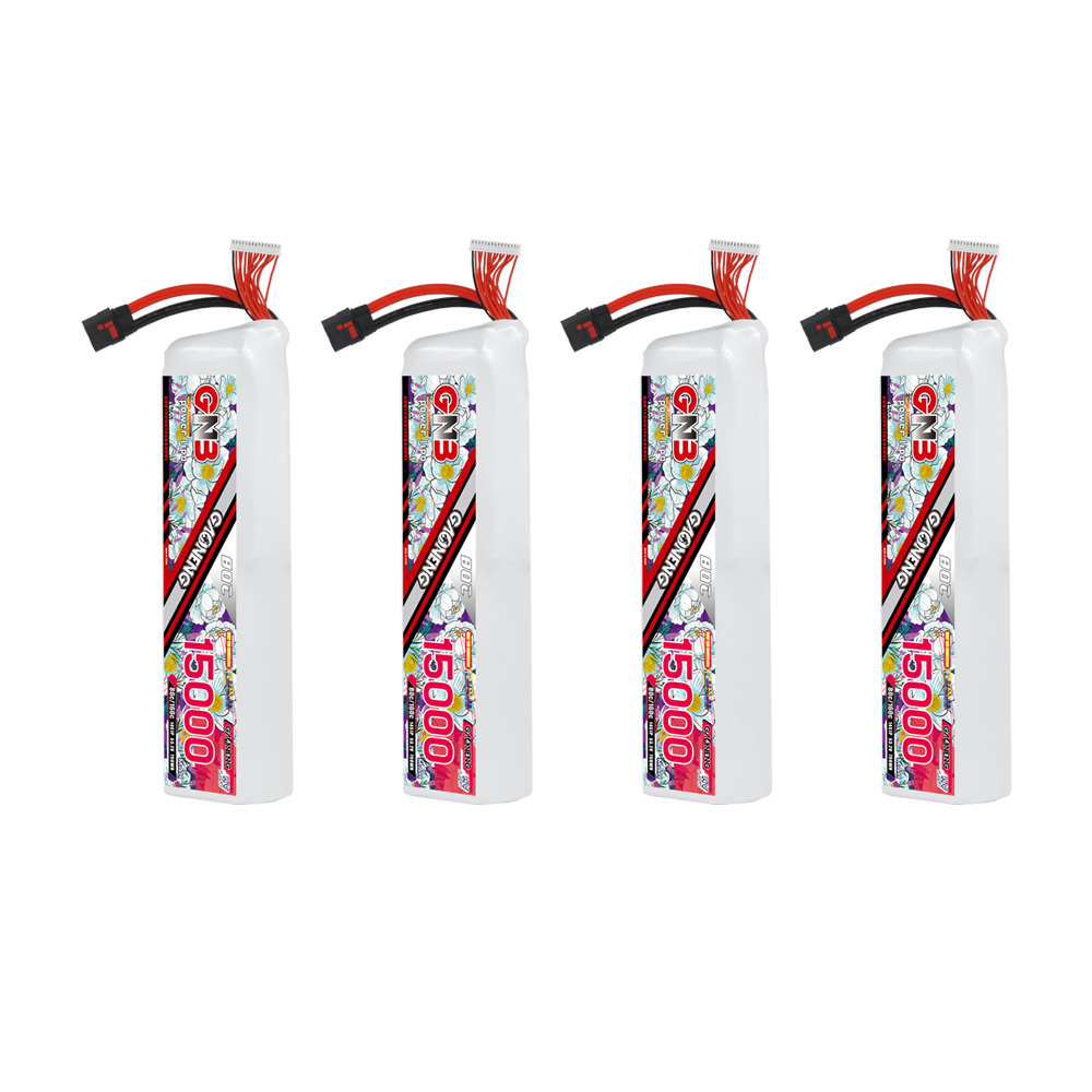 GAONENG GNB  14S1P 53.2V HV 15000mAh 80C RC LiPo Battery QS8