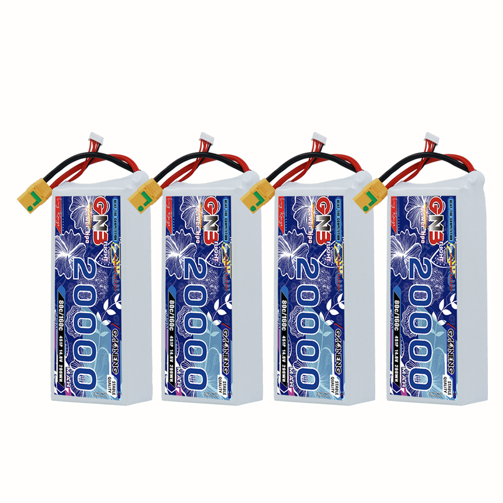 GAONENG GNB 4S1P 14.8V 20000mAh 80C RC LiPo Battery XT90S