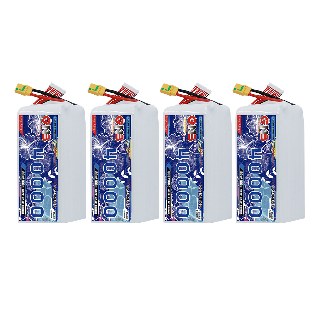GAONENG GNB 6S2P 22.2V 40000mAh 80C RC LiPo Battery XT90S