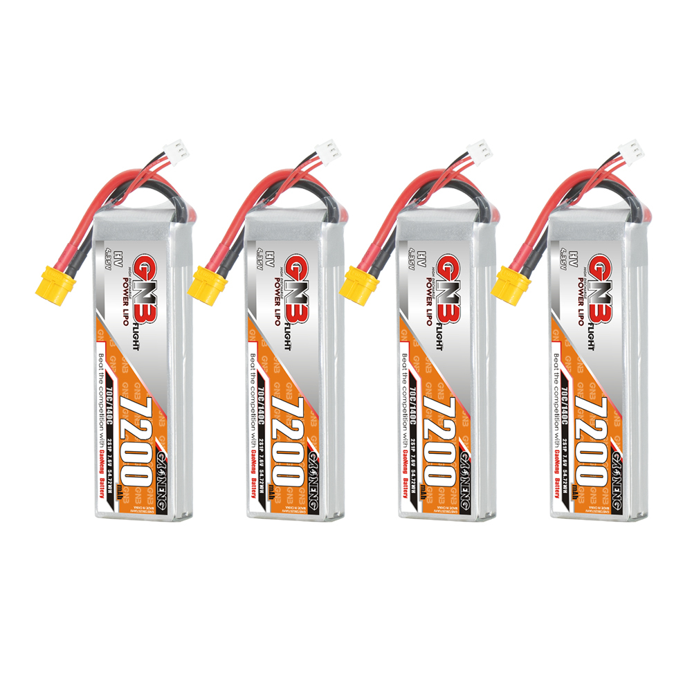 GAONENG GNB HV 2S 7.6V 7200mAh 70C LiPo Battery XT60