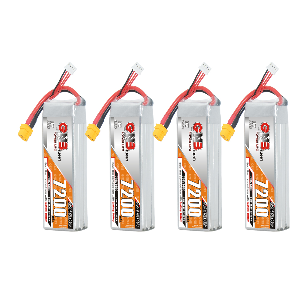 GAONENG GNB HV 3S 11.4V 7200mAh 70C LiPo Battery XT60