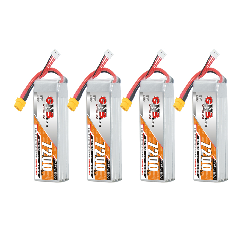 GAONENG GNB HV 3S 11.4V 7200mAh 70C LiPo Battery XT60