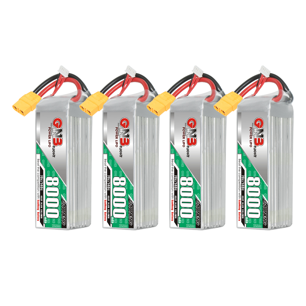 GAONENG GNB 4S 14.8V 8000mAh 70C LiPo Battery XT90