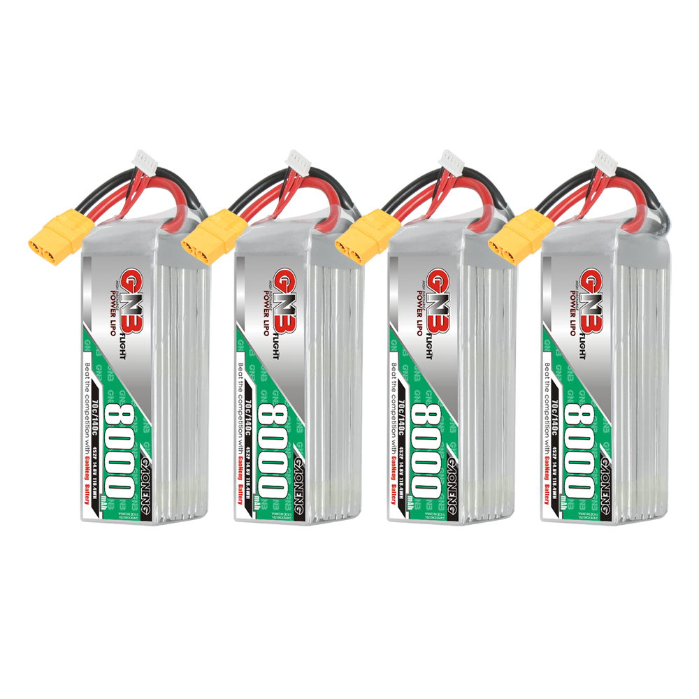 GAONENG GNB 4S 14.8V 8000mAh 70C LiPo Battery XT90