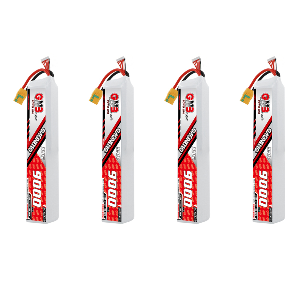 GAONENG GNB 6S 22.2V 9000mAh 110C RC LiPo Battery XT90S Anti Spark
